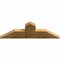 Ekena Millwork Portland Rough Sawn Timber Gable Bracket, Western Red Cedar, 36"W x 12"H x 2"D x 6"F, 8/12 Pitch GBW036X12X0206POR00RWR - alternate 4